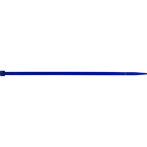 Détails visibles de Collier de serrage bleu 100 x 2,5 mm polyamide pour Colliers Colson / Rilsan
