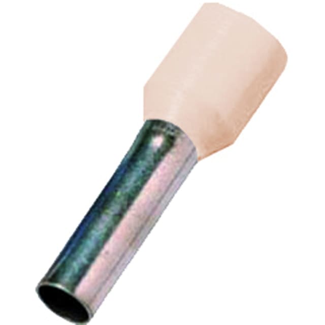 Intercable tools - Embout de câble isolé DIN46228 10mm² 12mm ivoire - 181505