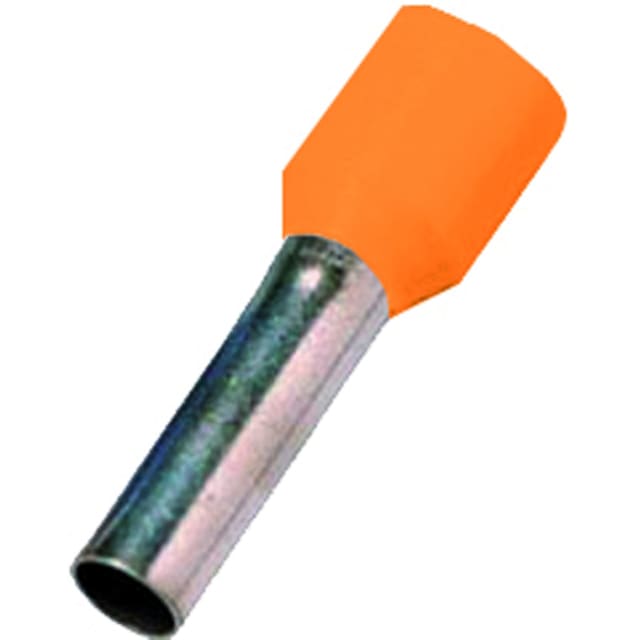 Intercable tools - Embout de câble isolé DIN46228 4mm² 10mm orange - 181499