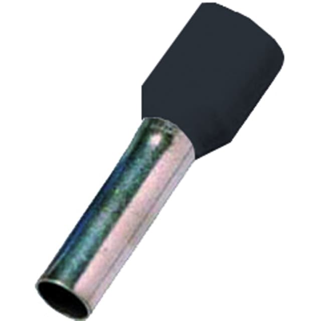 Intercable tools - Embout de câble isolé DIN46228 6mm² 12mm noir - 181544