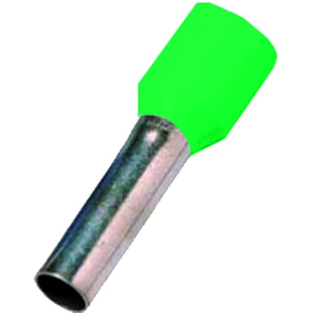 Intercable tools - Embout de câble isolé DIN46228 6mm² 12mm vert - 181500