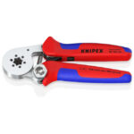 Détails visibles de Pince à sertir pour embouts de câble 0,08-10 mm² 97 55 14 pour Pinces à sertir