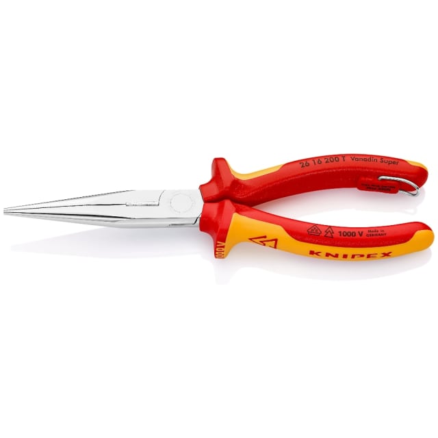KNIPEX - Pince à bec de cigogne Antichute VDE 200mm Ø 2