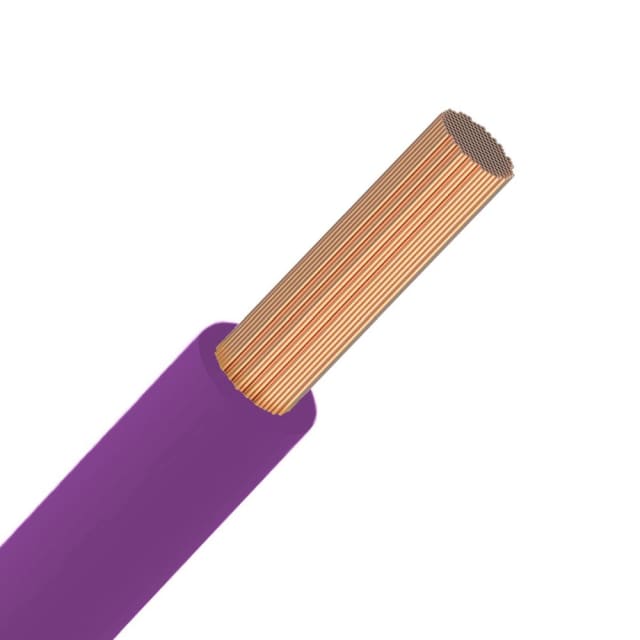 LAPP CABLE - H07V2-K fil haute température souple 450/700v Eca +90°c violet 1