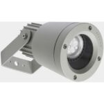Détails visibles de Projecteur spot extérieur IP65 GU10 aluminium gris 50W pour Projecteurs LED