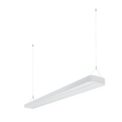 Détails visibles de Luminaire LED suspendu direct indirect 1200 mm 42 W 3000 K pour Réglettes LED