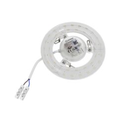 Module LED magnétique annulaire 16W, finition blanc