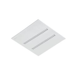 Détails visibles de Panneau LED encastré 600x600 DALI UGR19 IndiviLED pour Panneaux LED