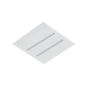 Détails visibles de Panneau LED encastré 600x600 DALI UGR19 IndiviLED pour Panneaux LED