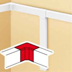 LEGRAND - Angle intérieur 130x50mm DLP sans halogè - 611733
