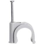 LEGRAND - Attache Fixfor câble rond 4 mm gris RAL 7035 - pointe 20 mm - 031523