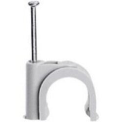 LEGRAND - Attache Fixfor câble rond 4 mm gris RAL 7035 - pointe 20 mm - 031523