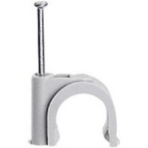 LEGRAND - Attache Fixfor câble rond 4 mm gris RAL 7035 - pointe 20 mm - 031523