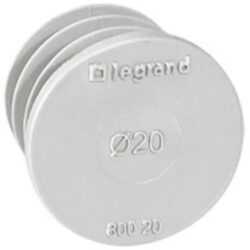 Obturateur Energy 20 mm, finition gris