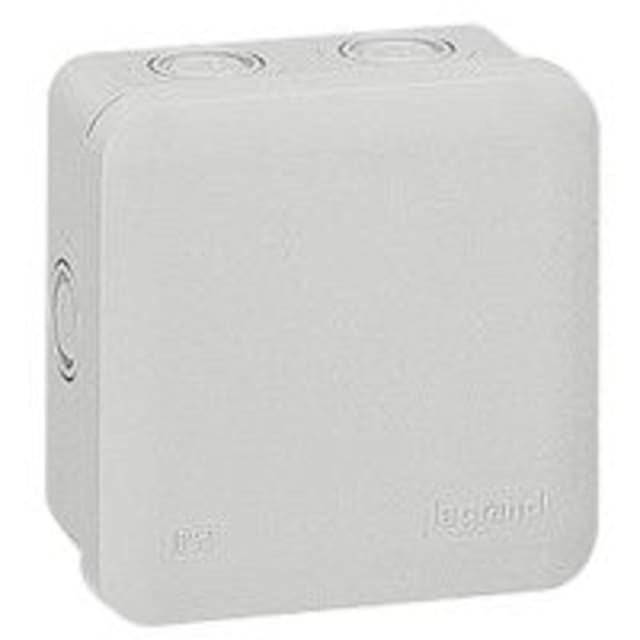 LEGRAND - Boîte carrée Plexo IP 55 étanche - gris - 7 entrées - 092014 LEGRAND - Boîte carrée Plexo IP 55 étanche - gris - 7 entrées - 092014