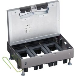 LEGRAND - Boîte de sol affleurante métal pour béton 12 mod. horiz. - 080745