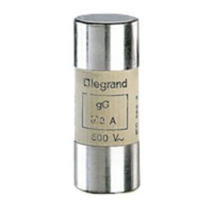 LEGRAND - Cartouche cyl. gG 22x58 16A HPC sans percuteur 500V 100kA - 015316