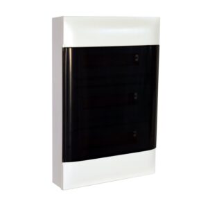 Détails visibles de Coffret saillie 3 rangées 54 modules porte transparente pour Coffrets en saillie