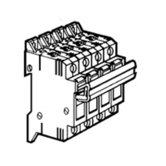 LEGRAND - Coupe-circuit SP38 3P+N Pour cartouches ind. 10x38mm - 021405