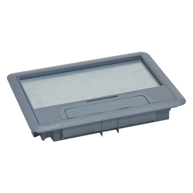 LEGRAND - Couvercle rectangulaire - plastique - gris RAL7031 - avec bord pour tapis-plain - 088000 LEGRAND - Couvercle rectangulaire - plastique - gris RAL7031 - avec bord pour tapis-plain - 088000