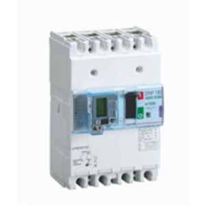 Détails visibles de Disjoncteur magnétothermique différentiel 4P 125A pour Disjoncteurs compacts