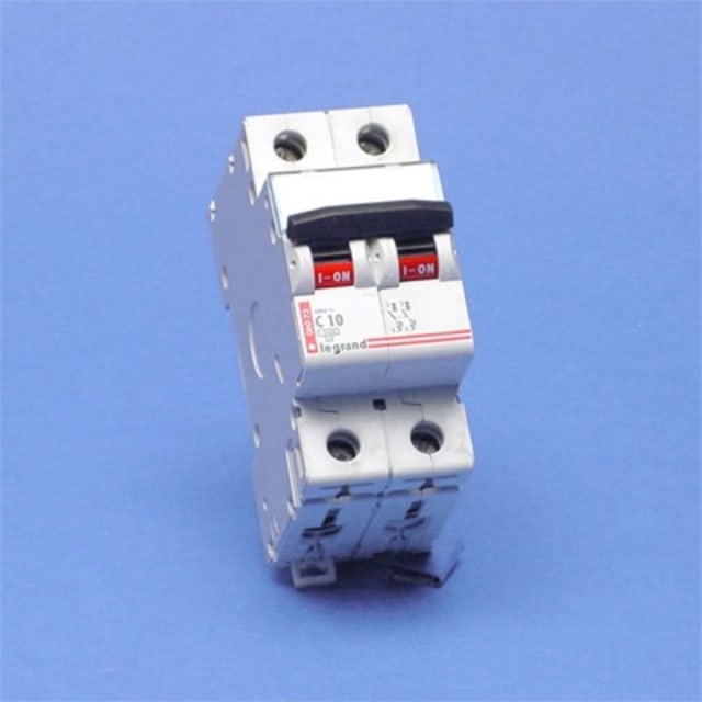 LEGRAND - Disj. DE - 3 kA 2p c10 2 mod Lexic 400 V - 006073