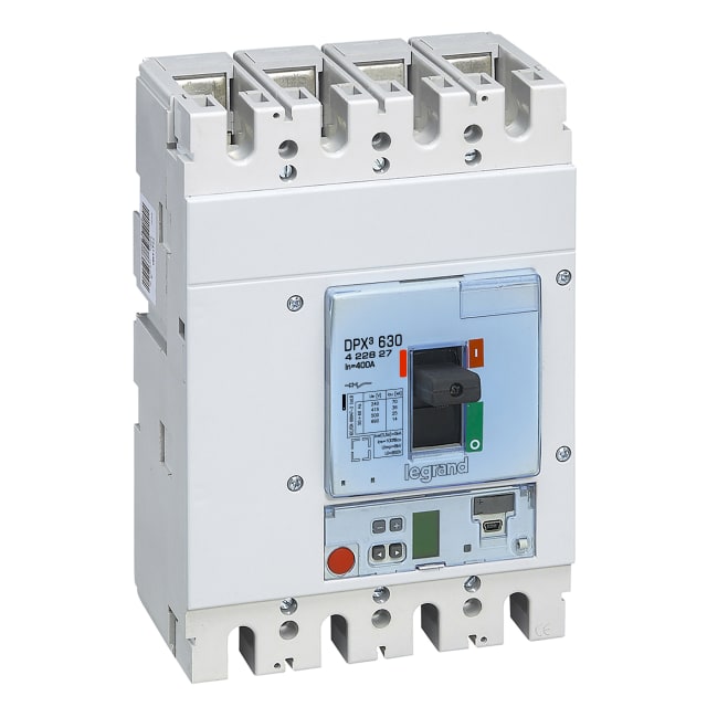 LEGRAND - Disj. DPX³ 630 4P 400A 36kA version électronique S10 - 422827