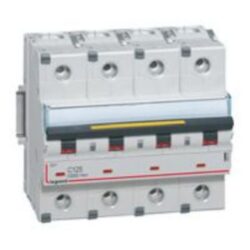 LEGRAND - Disj. DX³ 4P C 125A 400V - 10000A/16kA - 6 mod - 409364