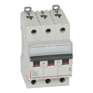 LEGRAND - Disjoncteur DX³ 6000A/10kA 3P C63 400V 3 modules - 407865