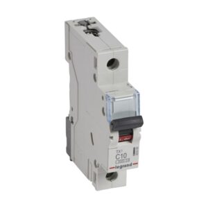 LEGRAND - Disjoncteur TX³ 3kA 1P C10 230/400V - 1 module - 403095