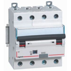 LEGRAND - Disjoncteur différentiel DX³ 4P 300mA C16 A 6000A/10kA - 4 modules - 411239