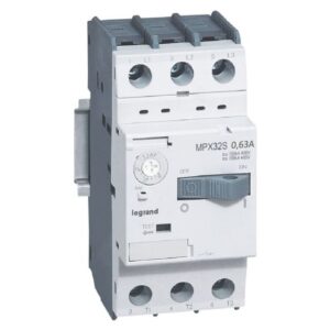 Disjoncteur moteur 32S 0,4 à 0,63 A 100 kA, configuration visible