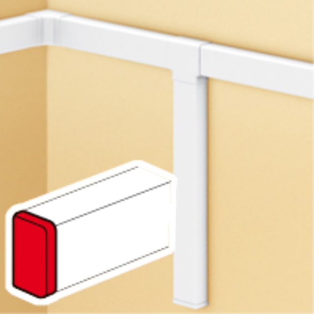 LEGRAND - Embout 130x50mm DLP sans halogène - 611743 LEGRAND - Embout 130x50mm DLP sans halogène - 611743