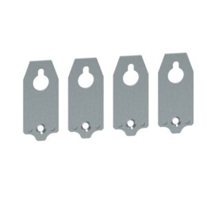 LEGRAND - Kit de fixation murale - XL³HP 160 - Métal - 4 pièces - Fixation externe - 1FMM