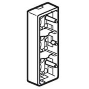 LEGRAND - Mosaic cadre saillie vert. 3x2 mod. prof. 40mm - 080283