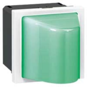 LEGRAND - Mosaic hublot LED verte 230V 2 mod. - 078572