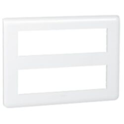 LEGRAND - Mosaic plaque 2x8 mod. blanc - 078837