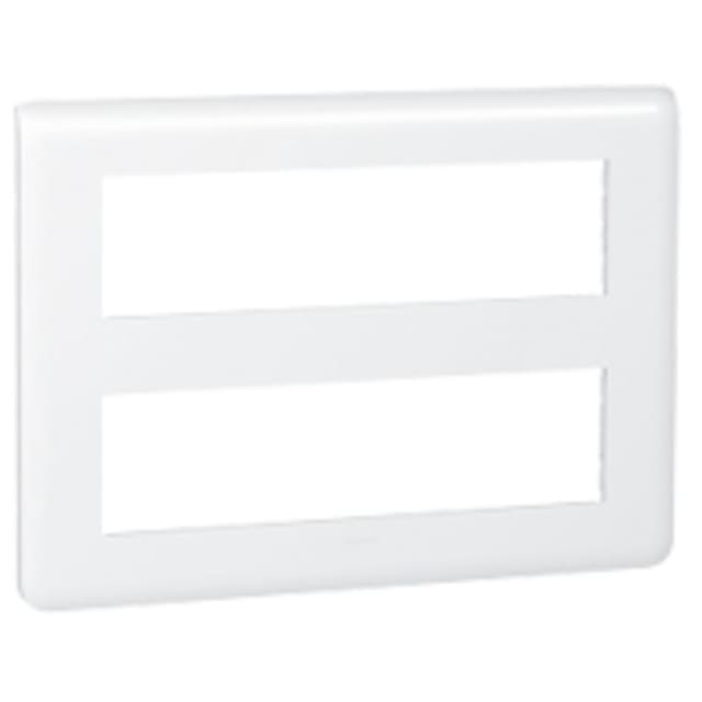 LEGRAND - Mosaic plaque 2x8 mod. blanc - 078837 LEGRAND - Mosaic plaque 2x8 mod. blanc - 078837