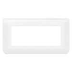 LEGRAND - Mosaic plaque 5 modules blanche horizontal - 078815L