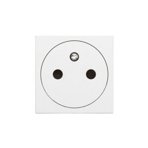 LEGRAND - Mosaic prise 2P+T affl. 2 mod blanc - 077111L