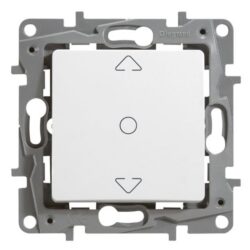LEGRAND - Niloé interrupteur volets roulants blanc à griffes - 664511