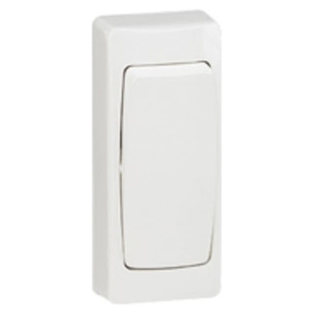 LEGRAND - Oteo compact inter deux dir. 10 A - 250 V - complet - 086084 LEGRAND - Oteo compact inter deux dir. 10 A - 250 V - complet - 086084