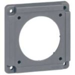 LEGRAND - Plaque adaptation entr.unifiés Hypra - avec vis de fixation - 052118
