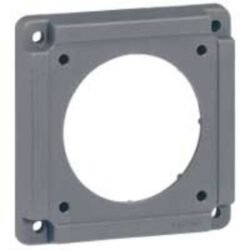 Plaque d’adaptation entraxes unifiés, configuration visible