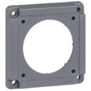 LEGRAND - Plaque adaptation entr.unifiés Hypra - avec vis de fixation - 052118