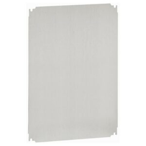 Détails visibles de Plaque pleine acier galvanisé pour coffret 1200x800 pour Accessoires pour tableaux électriques