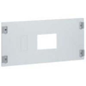 Plastron métal 300 mm pour DPX 630 1/4 tour, surface revêtu de poudre
