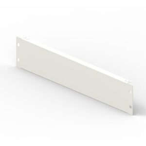 Plastron plein 150 mm 36 modules pour, surface revêtu de poudre