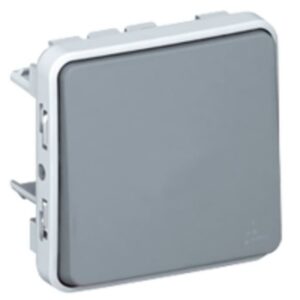 LEGRAND - Plexo deux direct. 10a 250v composable gris - 069511