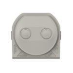 LEGRAND - Plexo embout à membrane jusqu'a Ø12.5mm 2 sorties gris - 069599L
